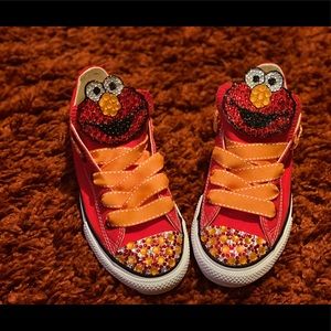 elmo bling converse